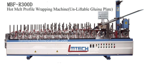 China MBF-R300D EVA profile wrapping machine (without liftable gluing plate) supplier