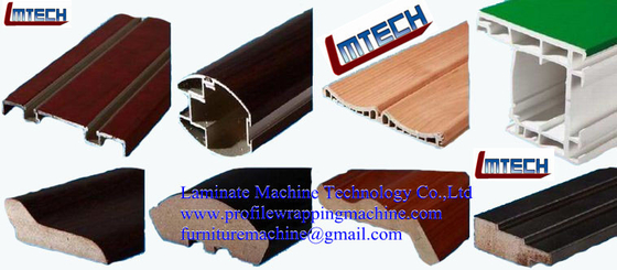China Laminating machine for Wood ,MDF,uPVC,PVC &amp; Aluminum profile supplier