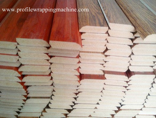China mdf profile wrapping machine supplier