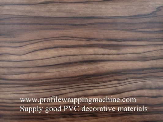 China wood grain pvc deco film supplier