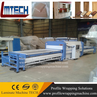 China apartment exterior door vacuum membrane press machine supplier