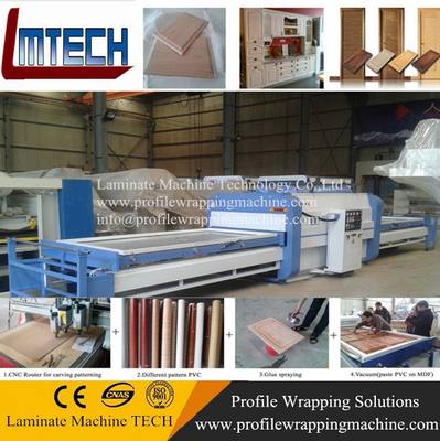 China wood door vacuum press machine supplier