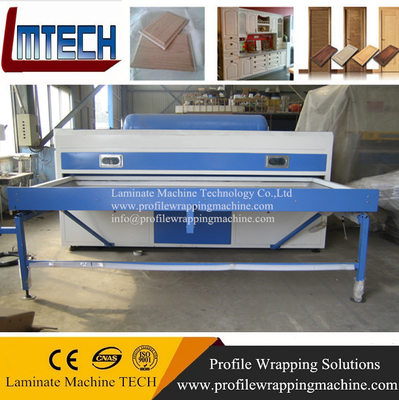 China PVC door HPL foil membrane vacuum hot press machine ,mdf laminating machine supplier