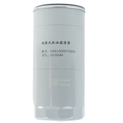 China howo truck engine-original genuine wd615 engine filer VG61000070005 supplier
